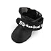 BEAUTYVAN, Dog Candy Colors Boots Waterproof Rubber Pet Rain Shoes Booties (M, Black)