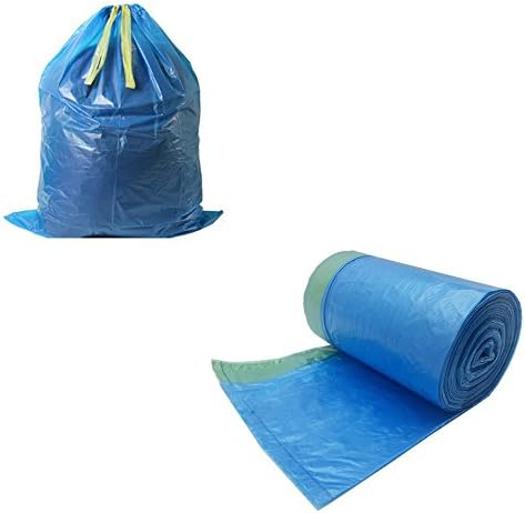 CZRZJ Drawstring Trash Bags, 4 Gallon, 100 Counts