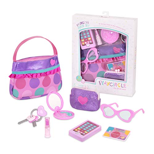 Play Circle by Battat Princess Purse Set 8piece Kids Play Purse