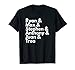 Washington Baseball Fan Series National Finish Fight Names T-Shirt