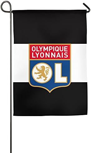 NEKOSANN Olympique Lyonnais FC Logo Home Flag/Garden Flag /Flag Indoor/Outdoor1218/1827 Inch