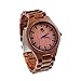 Viable Harvest Men Wood Band Watch (Sandalwood)