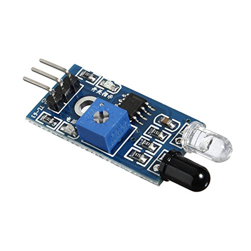 Merssavo IR Infrared Barrier Module Sensor Obstacle Avoidance for Arduino Intelligent Car Robot 3 Blue - Thumbnail 2