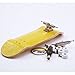 Peoples Republic P-Rep Yellow Complete Wooden Fingerboard with Basic Bearing Wheels - Starter Edition