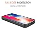 iPhone X Battery Case, Foxin 3800mah Extended Battery Charger Case Rechargeable Power Bank Battery Charging Case for iPhone X, Full Protection (Black)
