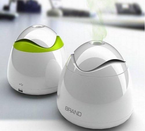 TINYPONY Usb Mini Usb Humidifier Humidifier Office Mute Usb Mini Humidifier (White+Green)