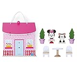 Disney Wooden Toys Minnie Mouse Carry Along House