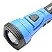 Dorcy 41-4754 CyberLight Weather Resistant LED Flashlight with Nylon Lanyard and TrueSpot Reflector, 190-Lumens, Blue Finish