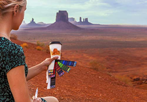 image for MyThingo Watercolor Paint Set, Artist Foldable and Portable Pocket Tra