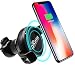 Dakik Wireless Car Charger - Car Wireless Charger for Apple iPhone X/8/8 Plus, Samsung Galaxy Note 8/S8/S8 Plus/S7/S6 Edge Plus/Note 5 and All QI-Enabled Devices Upgraded 10W, USB Car Charger (DK 11)