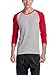 CYZ Men's Long Sleeve Thermal Waffle Baseball Crew Top