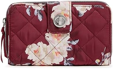 Amazon.com: Vera Bradley Women's Pineapple Toucan Party Turnlock