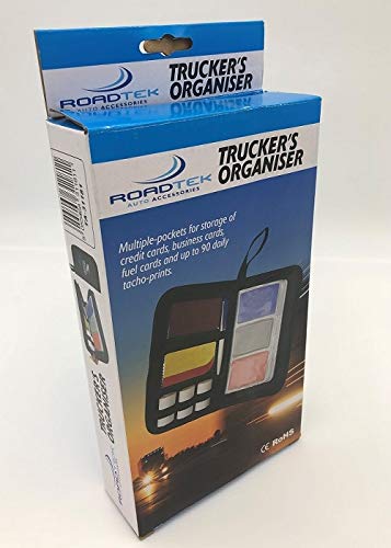Roadtek Truck HGV Digital Tachograph Holder Organiser