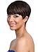 BOBBI BOSS Human Hair Wig - MH1212 CUTIE (# 1 - Jet Black)
