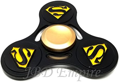 JBD Superman style , Anti-Anxiety Fidget Spinner Toy Helps Focusings EDC Focus Toy for Kids &amp; Adults - Stress Reducer Reliever ADHD Anxiety and Boredom