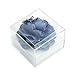 Smart Man Men's Lapel Flower Handmade Camellia Boutonniere Pin for Suit - Blue