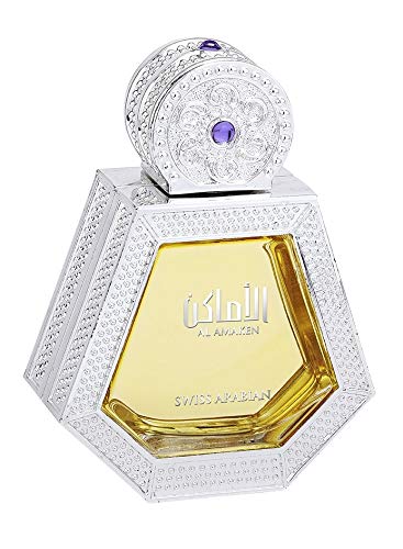 Best Arabian Perfume Brands - Al Amaken, Eau De Parfum for Women (50mL) | Intense, Energetic and Enticing Fragrance with Sultry Wood and Musk