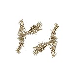 RZDEAL 100 Grams Miniature Nails Round Head Brass Nails for Small Hinges Doll Houses Delicate Boxes Mini Craft Projects(DIY, 0.05'' x 0.2'')