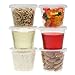 Freshware Portion Cups, 5.5 oz - 100 sets, Clear