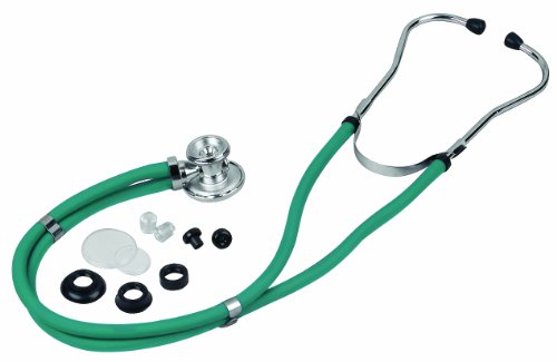 Veridian 05-11013 Sterling Series Sprague Rappaport-type Stethoscope, Teal