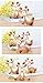 Youfui Cake Topper Party Supplies Cake Decoration for Girls, Birthday Party, Baby Shower & Wedding Home Decor Car Decoration Interior (4pcs Deers Eden)