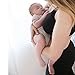 Kindred Bravely Simply Sublime Nursing Bra for Breastfeeding and Maternity (Black, Large)