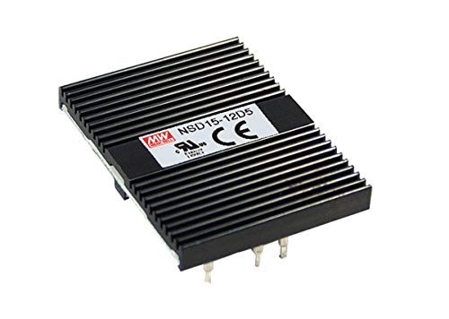 MEAN WELL NSD15-48D12 -/+12V 0.62A 14.88W DC-DC Regulated Dual Output DC/DC Converter