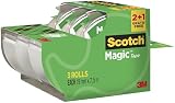 Scotch Magic Tape Promo Pack 2 Rolls + 1 Free Handheld Dispenser 19 mm view 14