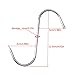2pcs Stainless Steel Double Hooks + 3pcs S-Hooks for Bacon Hams Meat Processing Butcher Poultry Hook Hanging Drying BBQ Grill Cooking