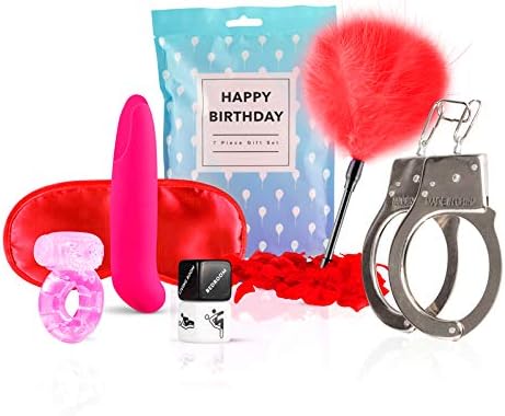 LoveBoxxx Erotic Gift Box, Happy Birthday, 7-Piece