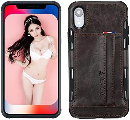 Mking Tech Stylish phone case/holster/back armor/bumper for iPhone7 / 8 / PLUS / + / X/XS Max/XR/XS [Red, black, gray, brown, dark brown ] Game exclusive style