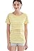 CAKYE Nursing Shirt Maternity Nursing Top Tank for Breastfeeding (Large, Yellow)