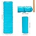 omzer Inflatable Lightweight Sleeping Pad, Compact Camping Mattress Pad with Built in Pump Easy to Inflate Perfect for Backpacking, Camping, Hiking, Traveling, Hammock Outdoors