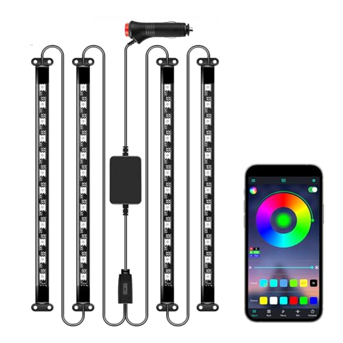 LivTee Smart App Controlled Car Interior Lights