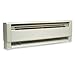 Qmark HBB2004 Liquid Filled Electric Hydronic Baseboard Heater, 2000 Watt, 240 Volt, Beige