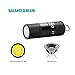 Olight I1R EOS 130 Lumen Tiny Rechargeable LED Keychain Light with Built-in battery and USB cable