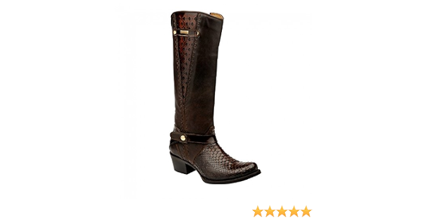 Botas de Mujer de Piel de Serpiente 2 F13ph Cuadra : Amazon.es: Zapatos y  complementos