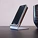 Wood Wireless Charger for Microsoft Lumia 735/830/920/928/930/950/XL/1520 - [Fast Charge] Cooper ECOSTAND Wireless Charging Stand | Qi Wireless Charger Stand | Desk, Office (Aluminium & Rosewood)