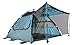 Wildhorn Outfitters Quick-Up Cabana Style XL Beach Tent– 2 in 1 Sun Canopy and Summer Shelter– Perfect for Family Outings, Camping Trips, Or Lakeside Activities (Sea Blue/Charcoal)