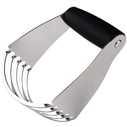 FireKylin Professional Dough Blender, Pastry Cutter Stainless Steel, Heavy Duty Pastry Blender with Blades - Thumbnail 6