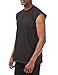 Pro Club Men's Heavyweight Sleeveless Muscle T-Shirt, Black, Large