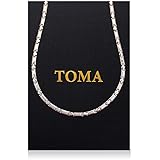 TOMA7MF 男.女 十字二色ネックレス