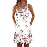 2019 New Womens Vintage Bohemia Dress Casual Double Shoulder Strap Dress Beach Printed Short Mini Dresses Plus Size 5XL