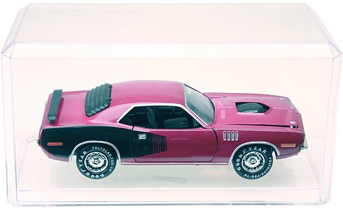 24 Clear Acrylic Display Cases For 1:24 Scale Cars - 9" x 4.375" x 4.125"