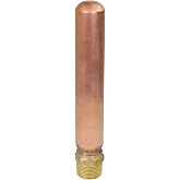 Supply Giant IS-D-1NQU Type C Straight Water Arrestor with 1" Threaded Male NPT Connection, Brass