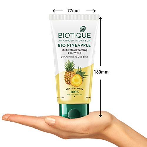 bio pineapple face wash
