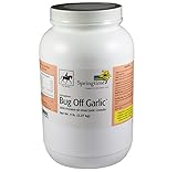 Springtime Bug Off Garlic for Horses - 5 lb. - A Safe, Natural Insect Repellent - Excellent Horse Fly Control