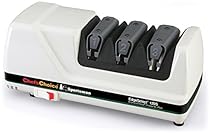 Chef's Choice 120 Diamond Hone 3-Stage Professional Knife Sharpener, White