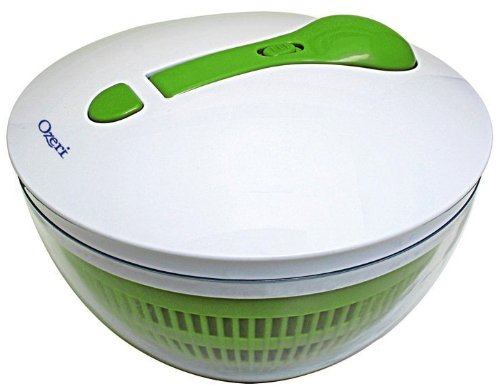 Ozeri Swiss Designed FRESHSPIN Salad Spinner and Serving Bowl, BPA-Free