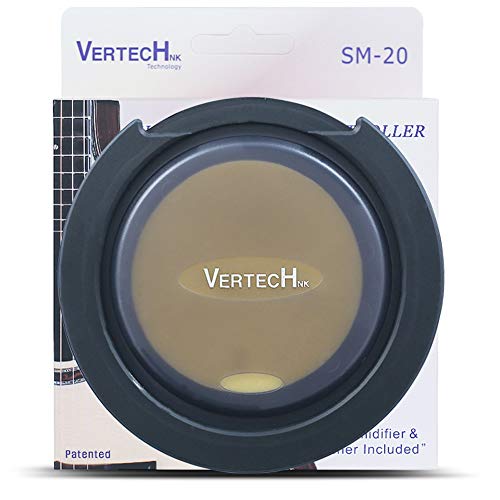 Ocamo 3-in-1 Acoustic Guitar Sound Hole Cover Humidifier Moisture Reservoir Dehumidifier 99-101mm applies - Thumbnail 3